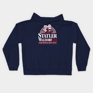 Muppets Statler Waldorf - Make Heckling Great Again Kids Hoodie